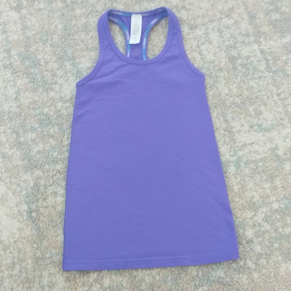 Ivivva KeepUrCool Racer Tank Top, Size 6